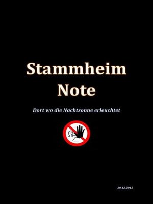cover image of Stammheim Note